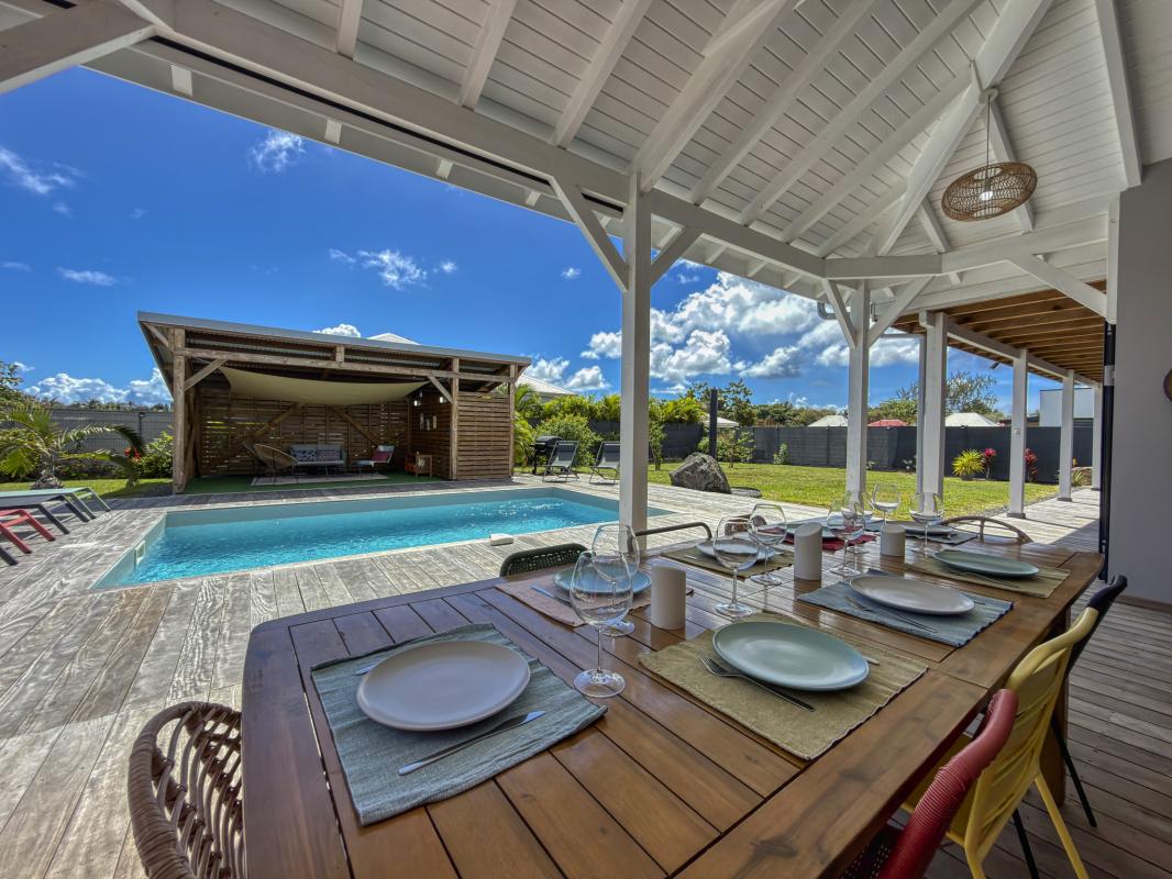 12.Location villa avec piscine Saint François Guadeloupe